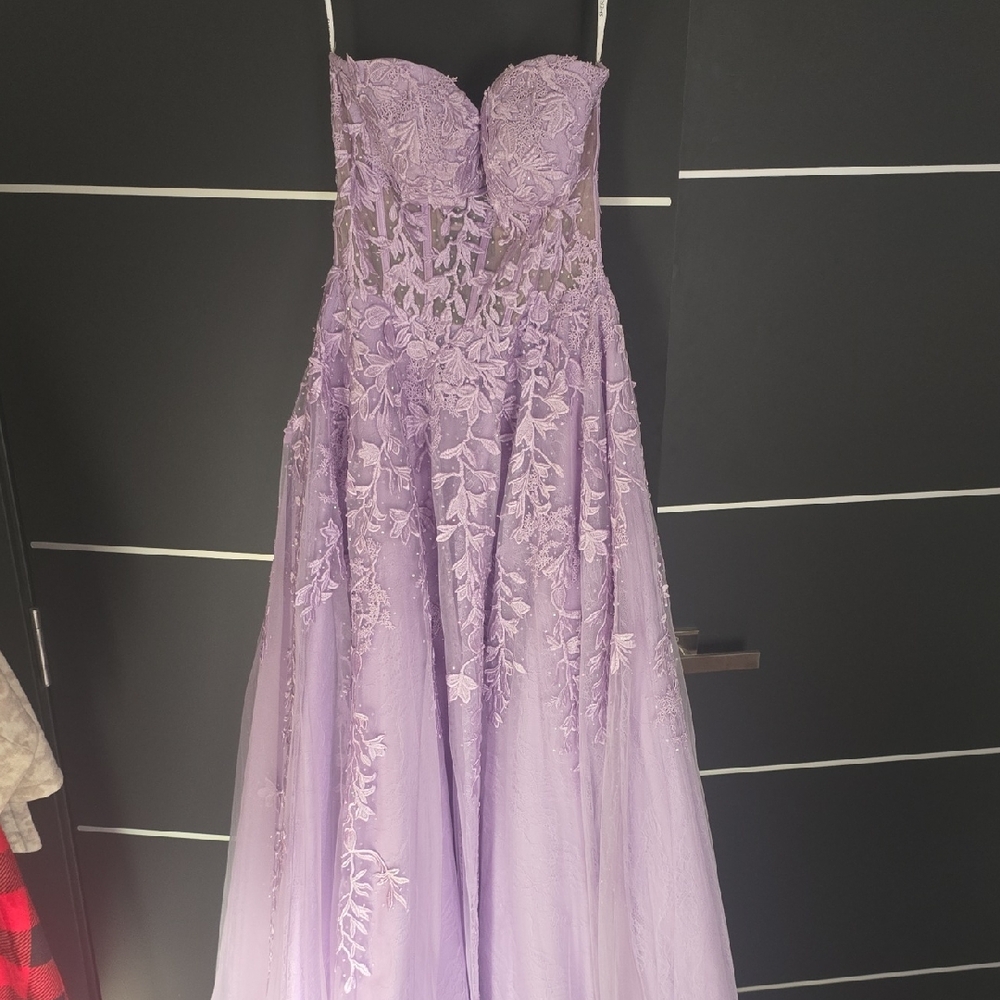Sherri Hill Lavender Gown